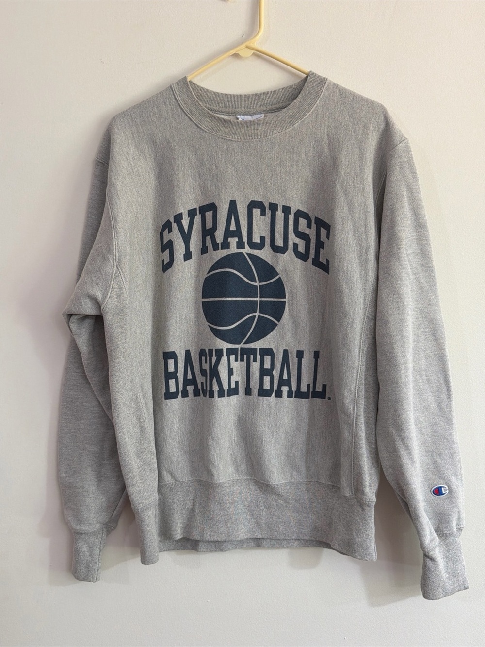 Vintage Syracuse Basketball Champion Reverse Weave‎ Crewneck Sweatshirt Medium